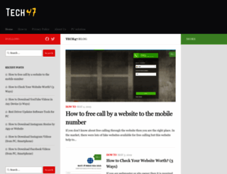tech47.com screenshot