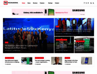 techarena.co.ke screenshot