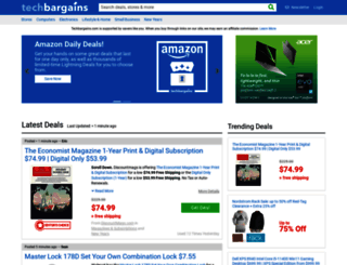 techbargain.com screenshot