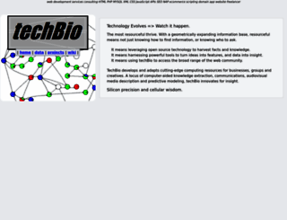 techbio.org screenshot