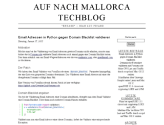 techblog.auf-nach-mallorca.info screenshot