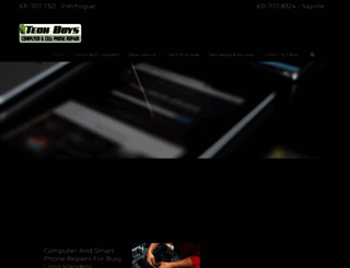 techboysrepair.com screenshot