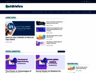 techbriefers.com screenshot