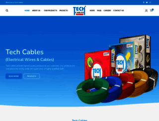 techcables.com.pk screenshot