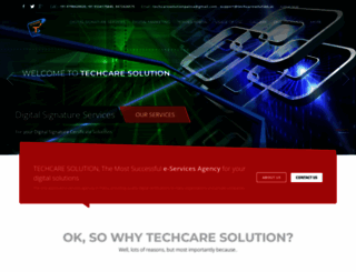 techcaresolution.in screenshot