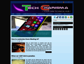 techcharisma.com screenshot