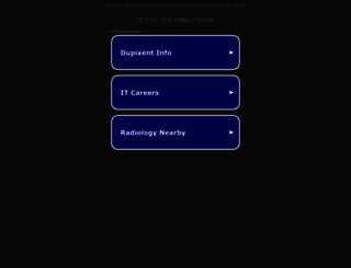 techcityjobs.co.uk screenshot