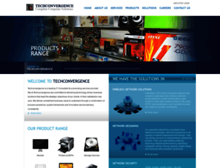 techconvergence.co.in screenshot