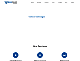 techcoretechnologies.com screenshot