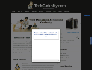 techcuriosity.com screenshot