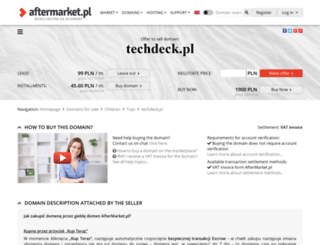 techdeck.pl screenshot