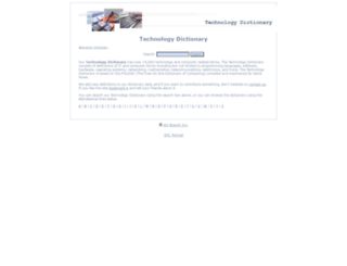 techdict.org screenshot