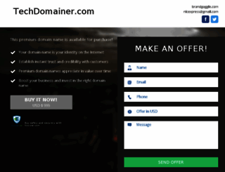techdomainer.com screenshot
