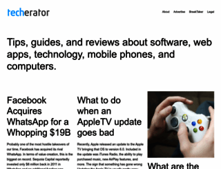 techerator.com screenshot