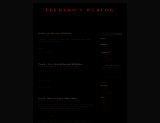 techero.wordpress.com screenshot