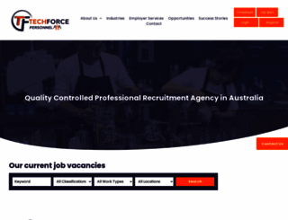 techforce.com.au screenshot