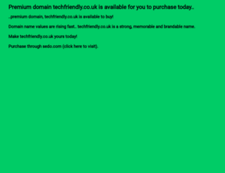 techfriendly.co.uk screenshot