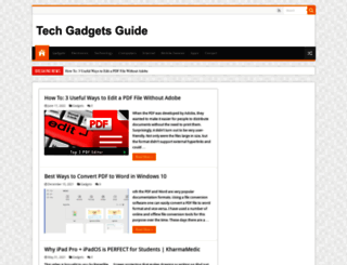 techgadgetsguide.com screenshot
