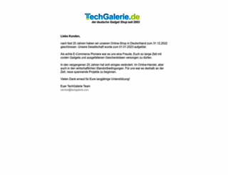 techgalerie.de screenshot