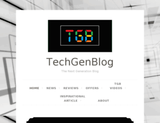techgenblog.wordpress.com screenshot