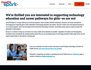 techgirlz.org screenshot