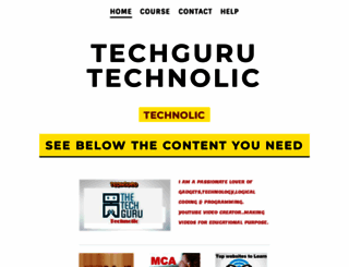 techgurutechnolic.weebly.com screenshot