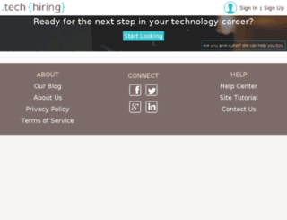 techhiring.com screenshot