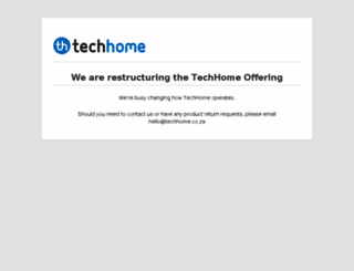 techhome.co.za screenshot