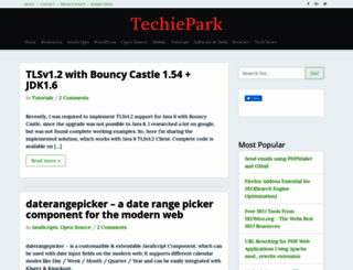 techiepark.com screenshot