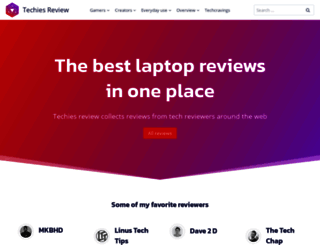 techies.review screenshot