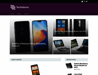 techietonic.com screenshot