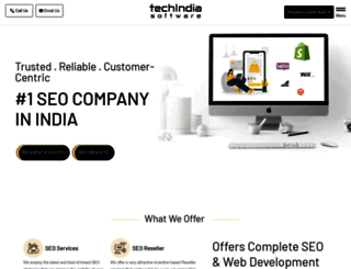 techindiasoftware.com screenshot