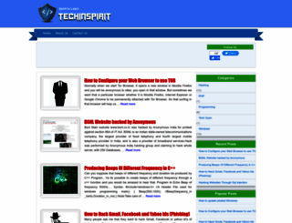 techinspirit.com screenshot