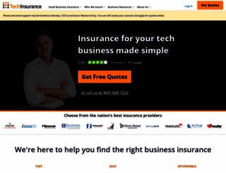 techinsurance.com screenshot