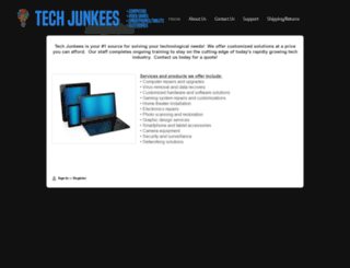 techjunkees.com screenshot
