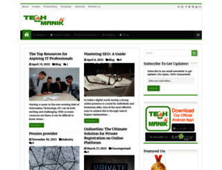 techmanik.com screenshot