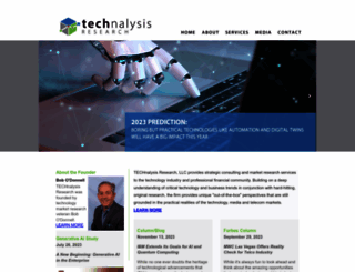 technalysis.com screenshot