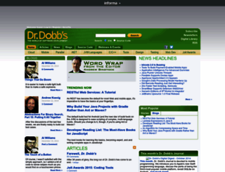 technetcast.ddj.com screenshot