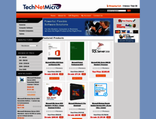 technetmicro.3dcartstores.com screenshot