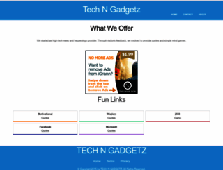 techngadgetz.com screenshot