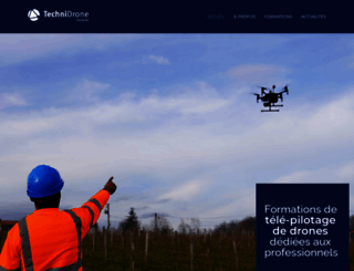 techni-drone.com screenshot
