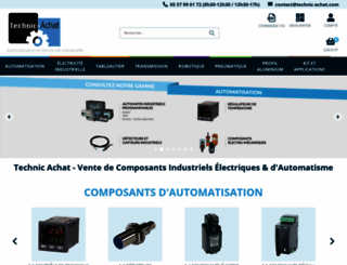 technic-achat.com screenshot