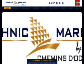 technic-marine.com screenshot