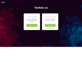 technic.co screenshot