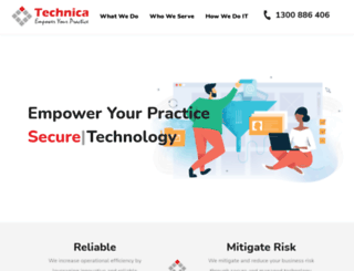 technica.com.au screenshot