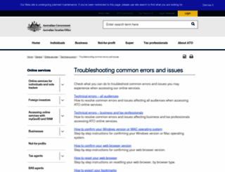 technicalhelpdesk.com.au screenshot