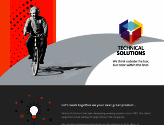 technicalsolutions.com screenshot