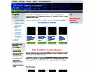 technicaltradingindicators.com screenshot