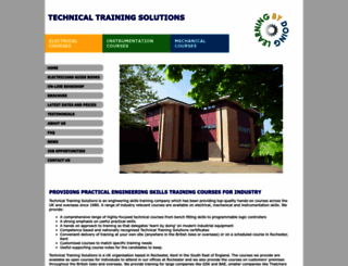 technicaltrainingsolutions.co.uk screenshot