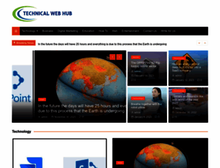 technicalwebhub.com screenshot